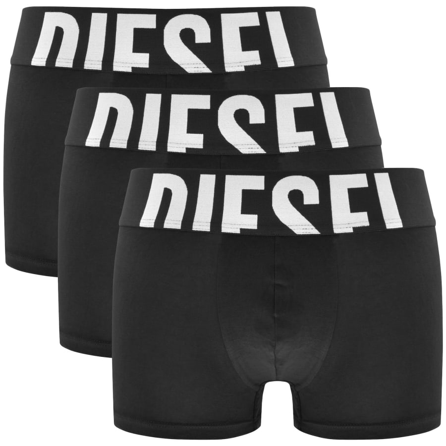 Diesel 3 Pack UMBX Damien Trunks Black Mainline Menswear Denmark
